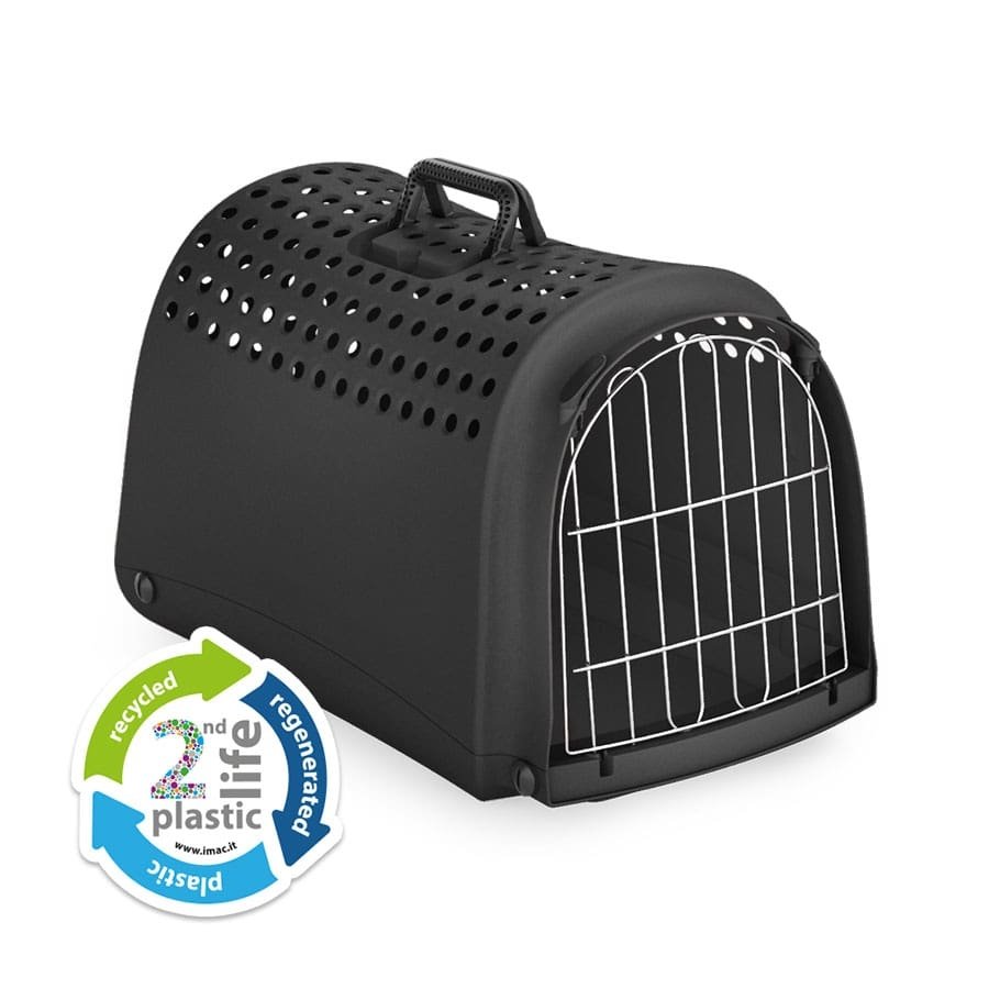 Imac Lınus 2nd Lıfe Evcil Hayvan Taşıma Çantası Siyah 52,5x32x34,5cm - 1
