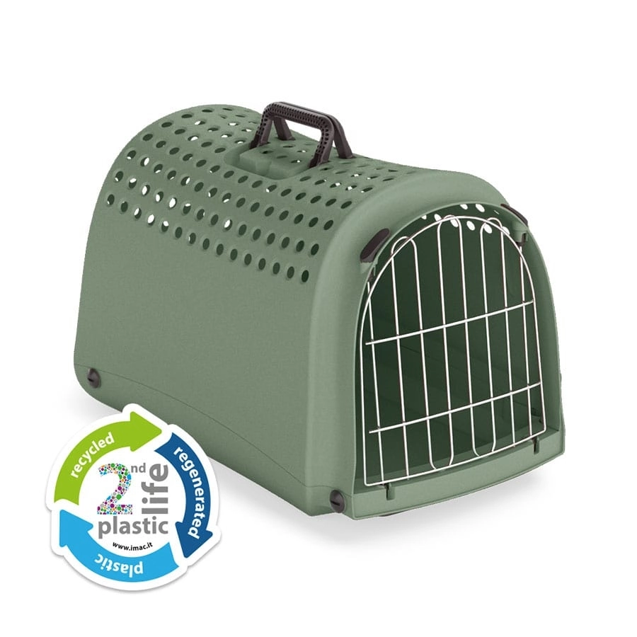 Imac Lınus 2nd Lıfe Evcil Hayvan Taşıma Çantası Yeşil 52,5x32x34,5cm - 1