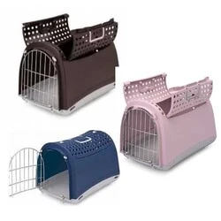 Imac Linus Cabrio Üstü Açılabilir Kedi Taşıma Kafesi 50X32X34.5 Cm - 6