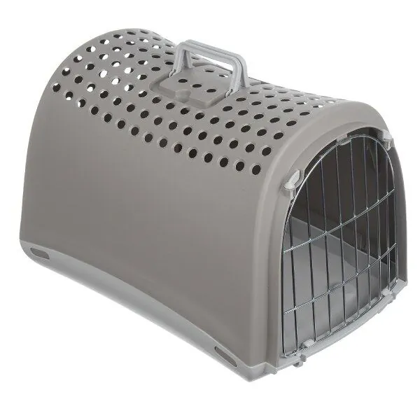 Imac Linus  Kedi Taşıma Kafesi 50X32X34.5 Cm Gri - 1
