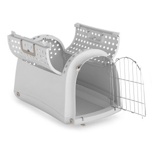 Imac Lınus Cabrıo Üstü Açılır Evcil Hayvan Taşıma Çantası Gri 52,5x32x34,5cm