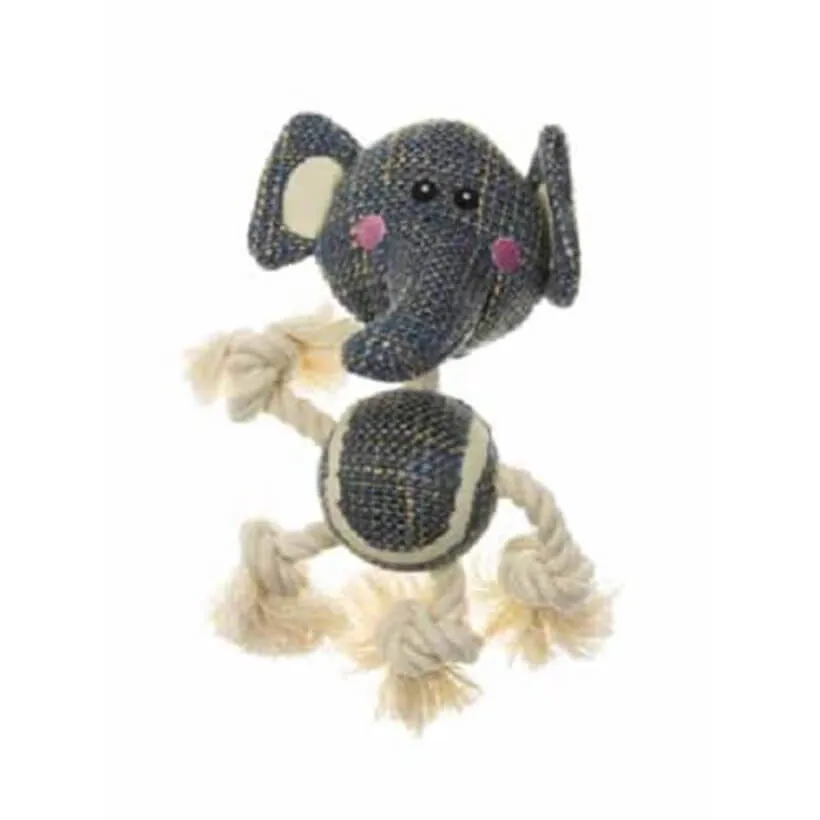 Imac Ses Çıkaran İpli Oyuncak Fil 25X21X6 CM - 1