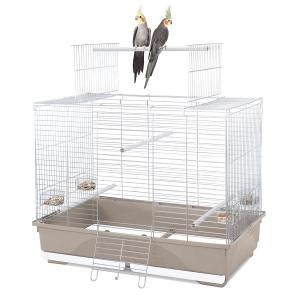 Imac Wilma Papağan Kafesi Bej/Beyaz 79.5x48.5x64.5 cm