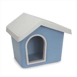Imac Zeus Sert Plastik Köpek Kulübesi 50 - Mavi