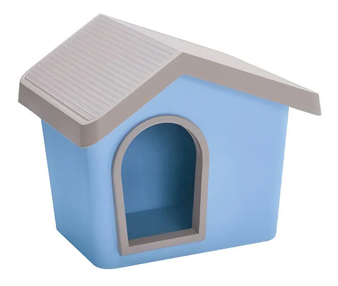 Imac Zeus Sert Plastik Köpek Kulübesi 50- Mavi - 1