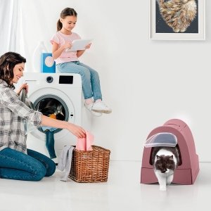 Imac Zuma 2nd Lıfe Torbalı Kapalı Kedi Tuvaleti Mavi 56x40x42,5cm - 2