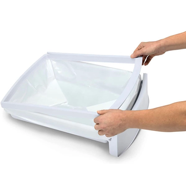 Imac Zuma Çekmeceli Kapalı Kedi Tuvaleti Mavi - 4