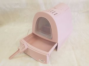 Imac Zuma Kapalı Kedi Tuvaleti Pembe - 3