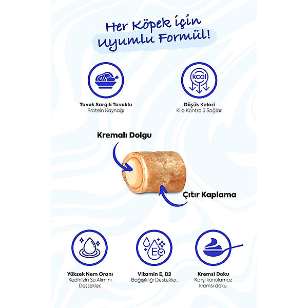 Inaba Churu Fun Bites Sticks Tavuk Sargılı Köpek Ödül Maması 22 g (6'lı) - 2