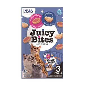 Inaba Ciao Juicy Bites Tavuklu ve Tuna Balıklı Kedi Ödül Maması