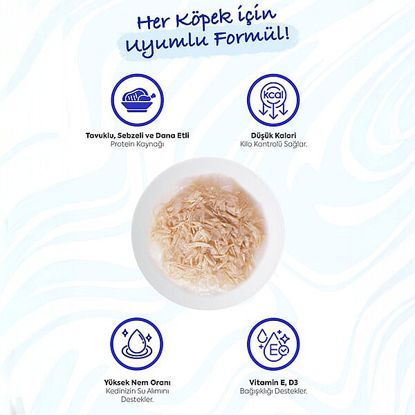 Inaba Twin Packs Tavuklu, Sebzeli ve Dana Etli Köpek Ödül Maması 40 g (2'li) - 2