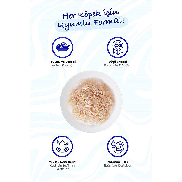 Inaba Twin Packs Tavuklu ve Sebzeli Köpek Ödül Maması 40 g (2'li) - 2