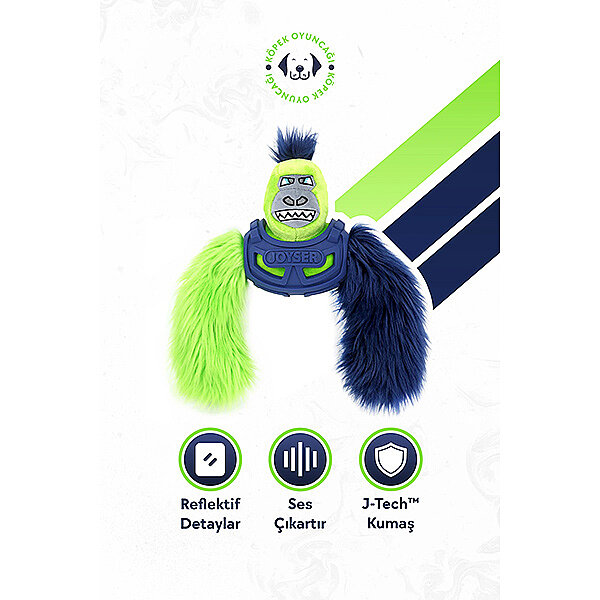 Joyser 2 Katmanlı Goril Köpek Oyuncağı 43 cm - 2