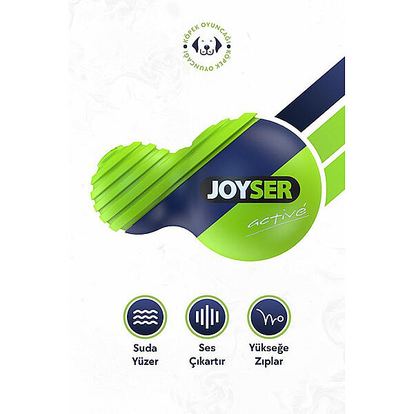 Joyser Active Kauçuk Köpek Oyuncağı Top 12 x 8 cm - 2