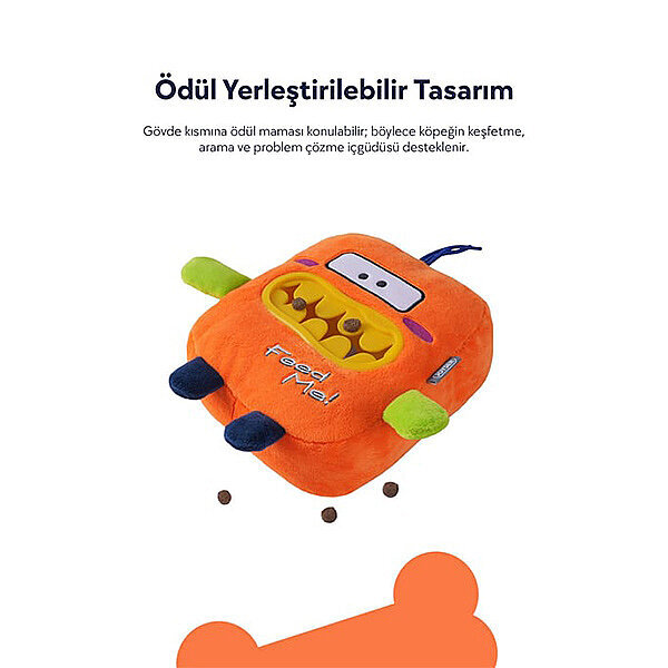 Joyser Feed Me 2 Katmanlı Kauçuk Dişli Köpek Ödül Oyuncağı 18 cm - 4