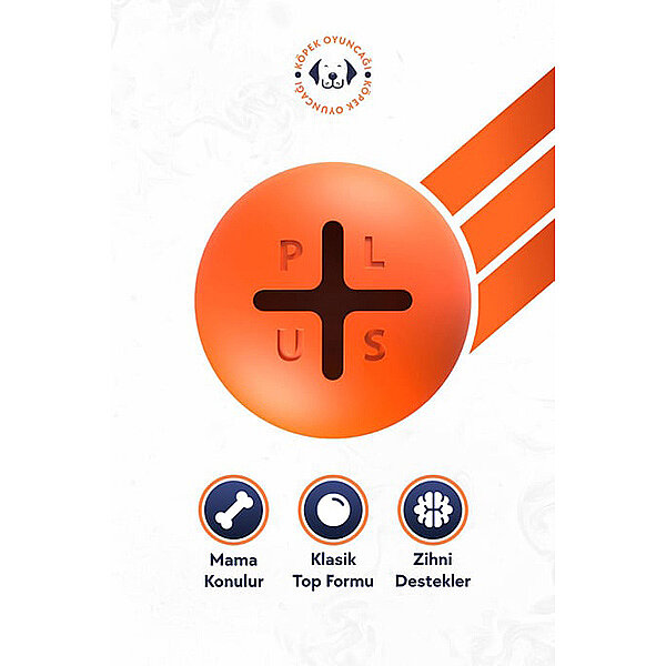 Joyser Plus Kauçuk Top Köpek Ödül Oyuncağı M/L - 3