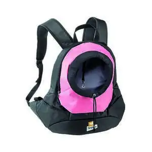 Ferplast Kangoo Küçük Irk Köpek Sırt Çantası Pembe 41x20x43 cm