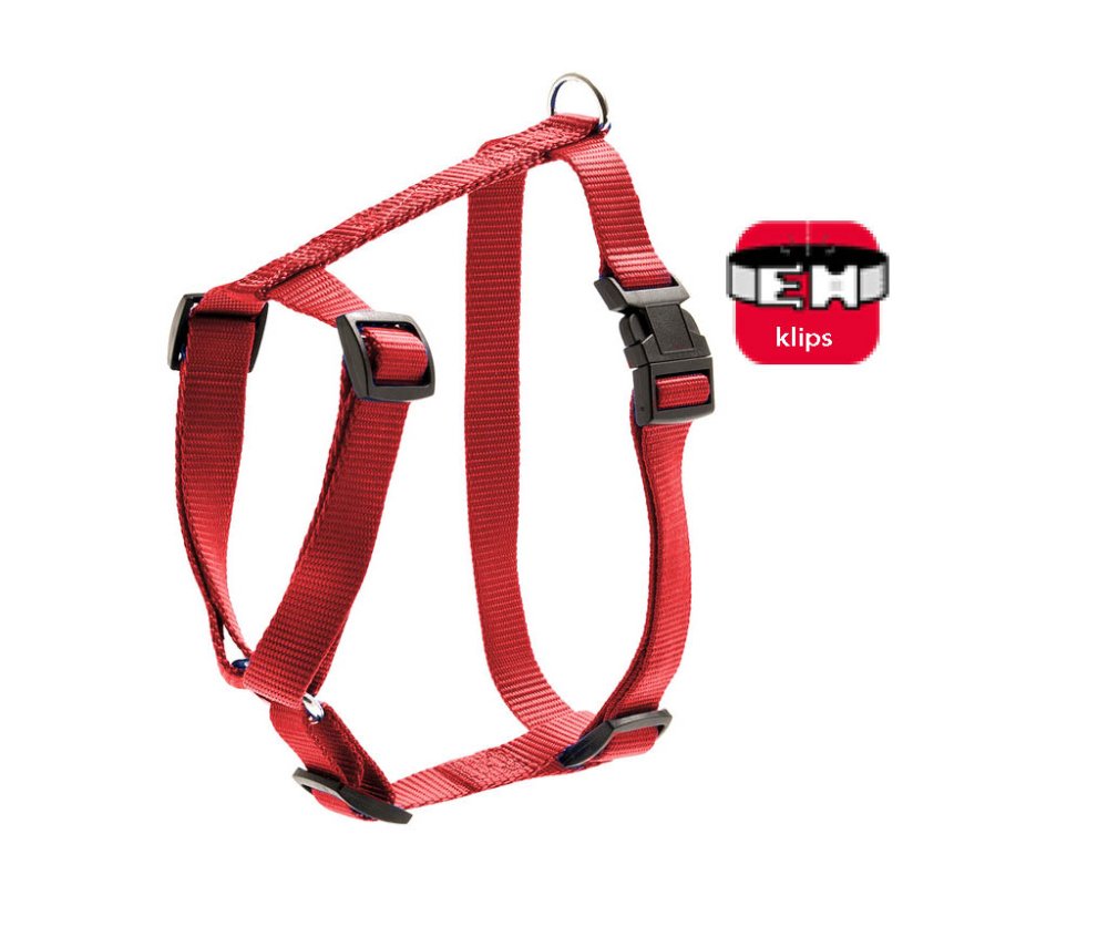 Karlıe Basıc Göğüs Tasması M 45-70cm Kırmızı - 1