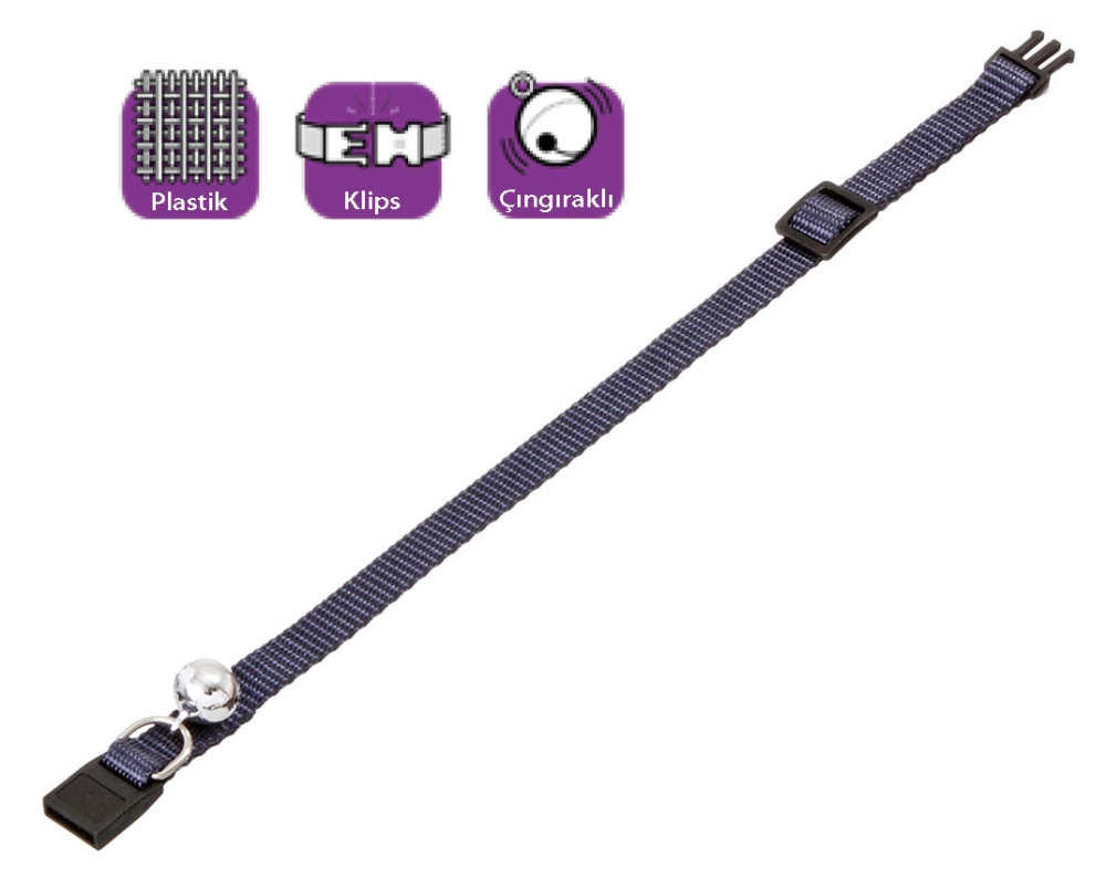 Karlıe Boyun Tasma Çıng. 30 Cm Koyu Mavi - 1