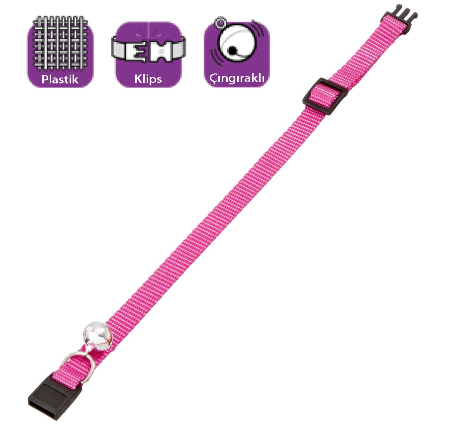 Karlıe Boyun Tasma Çıng. 30 Cm Pembe - 1