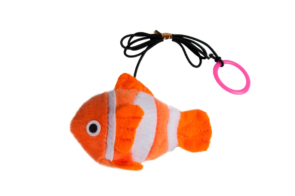 Karlıe Catnipli İpli Peluş Kedi Oyuncağı 9 Cm - 1