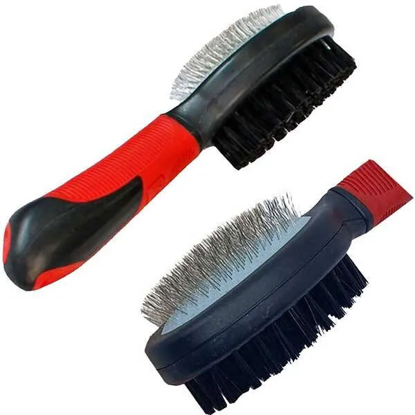 Karlie Çift Taraflı Kedi & Köpek Fırçası - 3