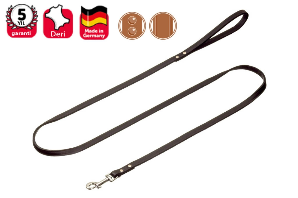 Karlıe Deri Uzatma Tasma 100cm/12mm Siyah - 1