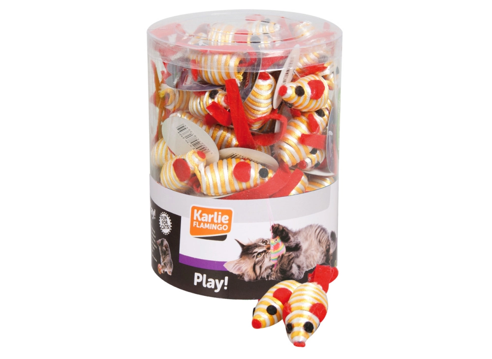 Karlıe Fare Oyuncak 5cm 60lı - 1