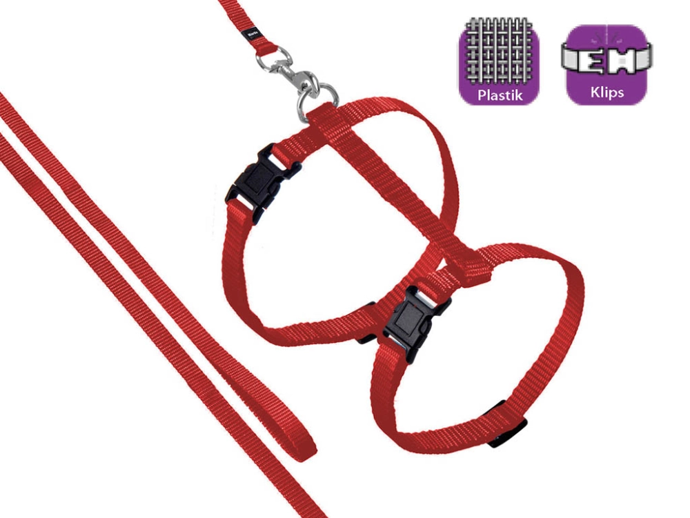 Karlıe Göğüs Tasma+uzatma 110 Cm Kırmızı - 1