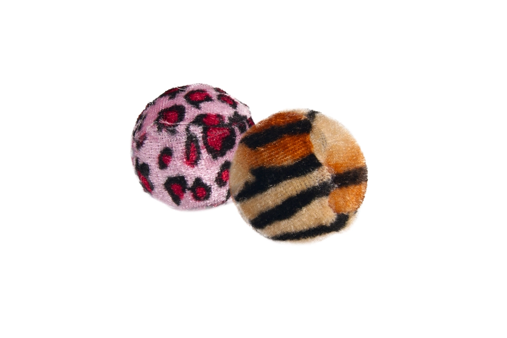 Karlıe Kaplan Desenli Peluş Top 4cm 60lı - 2