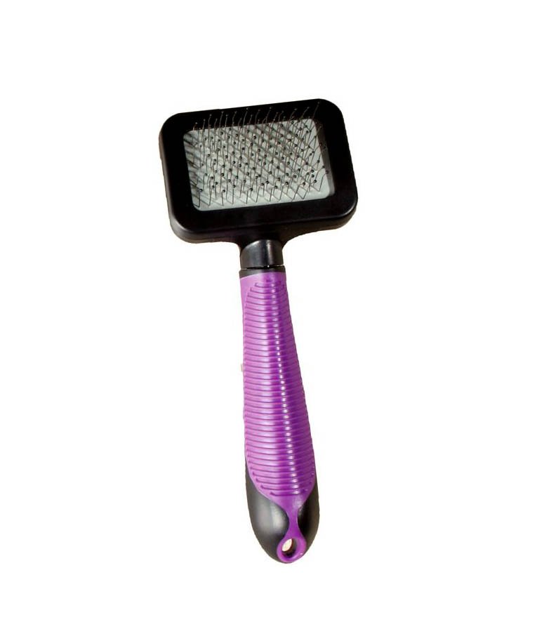 Karlıe Kedi Fırçası U:7,5 G:7cm Mor-siyah - 1