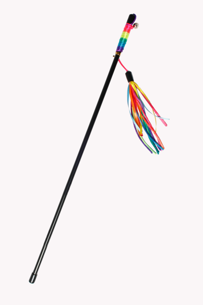 Karlie Kedi Oltası 70 Cm Gökkuşağı - 1