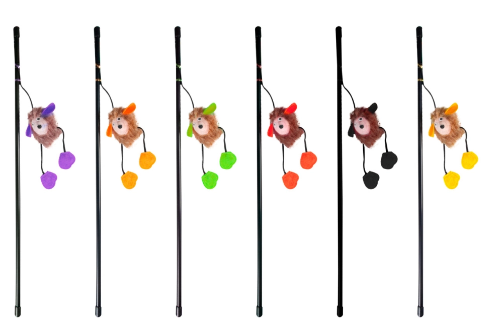 Karlıe Kedi Oltası Sesli Kirpi 50cm Karışık Renkli - 1