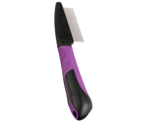Karlie Kedi Tarağı Mor-siyah 21 Cm
