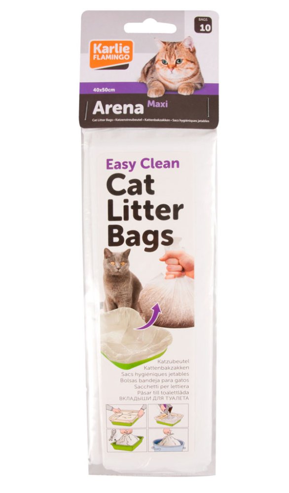 Karlıe Kedi Tuvaleti Poşeti Maxi 10lu - 1