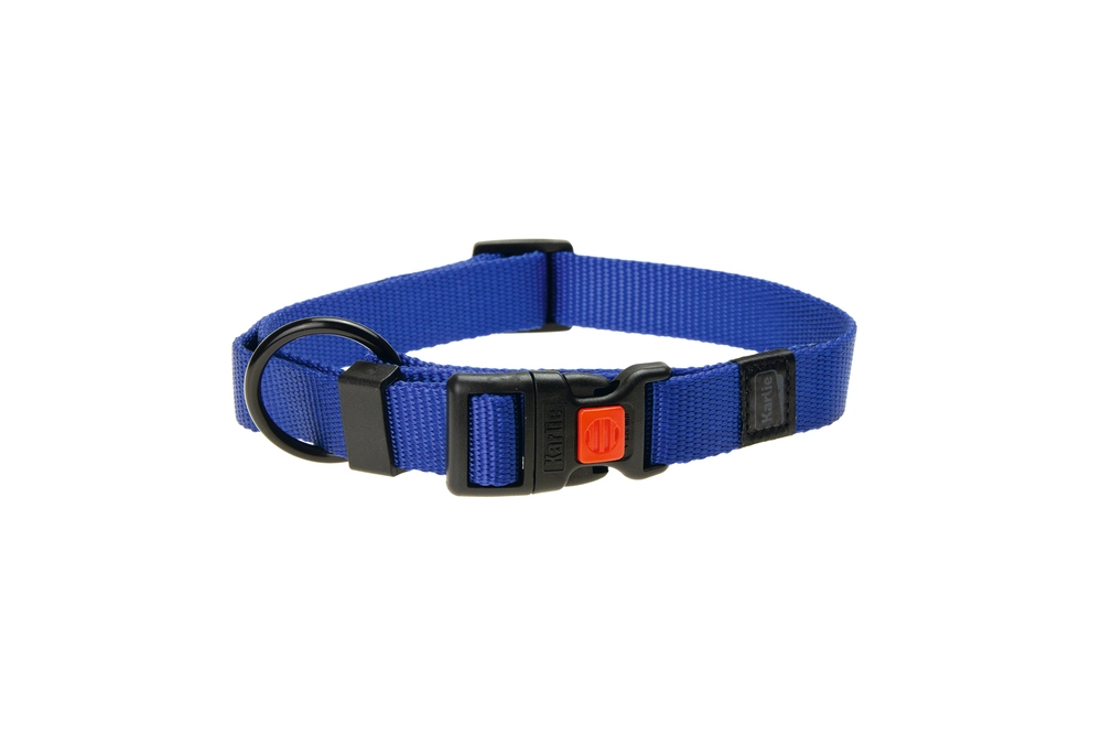 Karlıe Kilitli Boyun Tasması Mavi (40-55x2) - 1