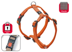 Karlıe Kilitli Göğüs Tasma M 45-70 Cm Turuncu