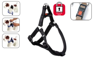 Karlıe Kilitli Göğüs Tasma Xs 20-35cm Siyah