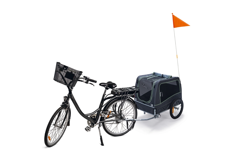 Karlıe Köpek Ve Kedi İçin Bisiklet İçin Taşıma Karlıerömorku (142x70x79) - 1