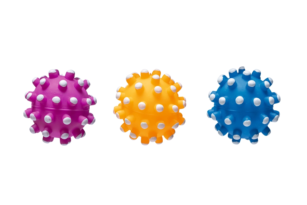 Karlıe Köpekler İçin Sesli Dikenli Kirpi Top 3 Renk Seçeneği İle - 1