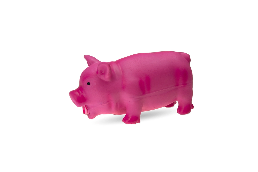 Karlıe Lateks Domuz Sesli Oyuncak Pembe (22x10x1) - 1