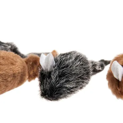 Karlie Peluş Fare Kedi Oyuncağı 5 CM 4 Adet - 2