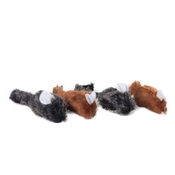 Karlie Peluş Fare Kedi Oyuncağı 5 CM 4 Adet - 3