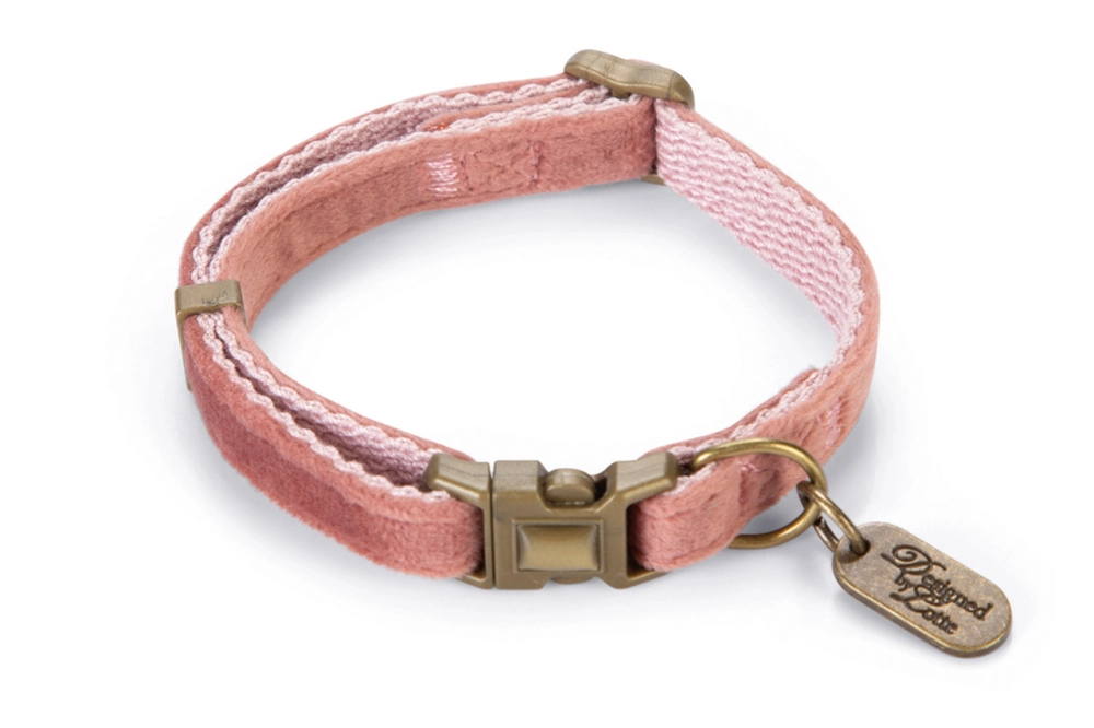 Karlıe Lotte Kedi Tasması 30cm X 10mm Pembe - 1