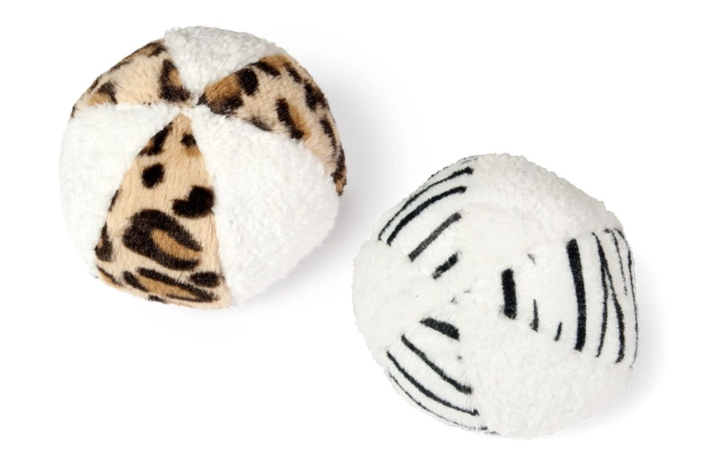 Karlıe Peluş Top Oyuncan 11cm Beyaz/siyah - 1