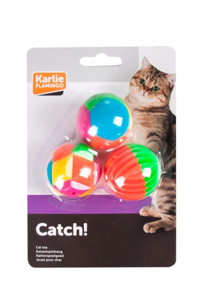 Karlıe Plastik Top Oyuncak 4cm 3lü - 1