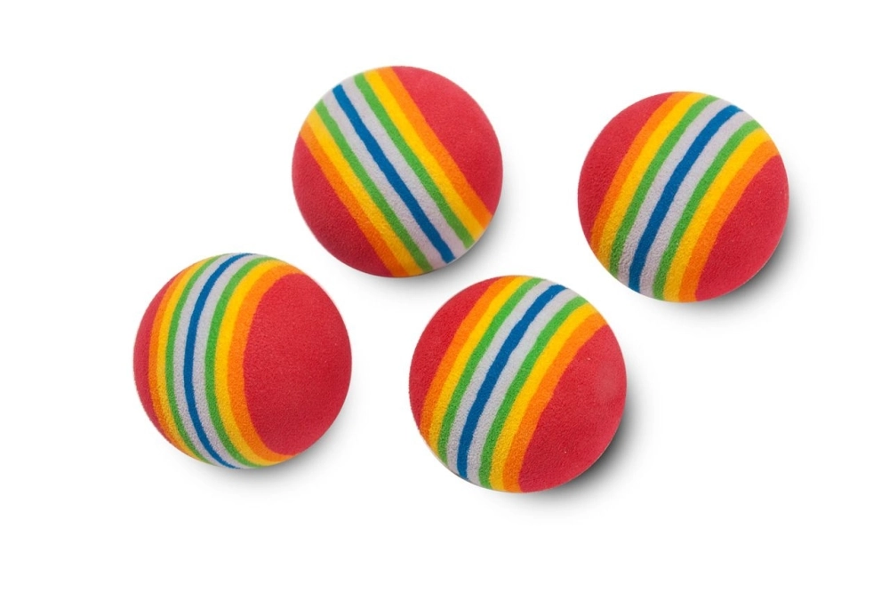 Karlıe Plastik Top Oyuncak 4cm 4lü - 1