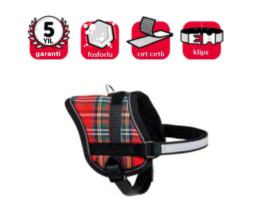 Karlıe Reflektörlü Göğ.tas.s 36-46 Cm Kırm.beyaz - 1