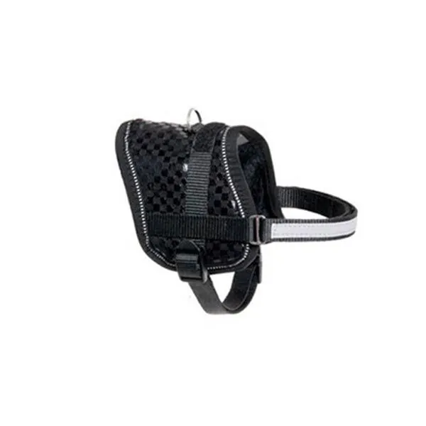 Eeny Mini Köpek Göğüs Tasması XS (26-35 cm) Siyah - 1