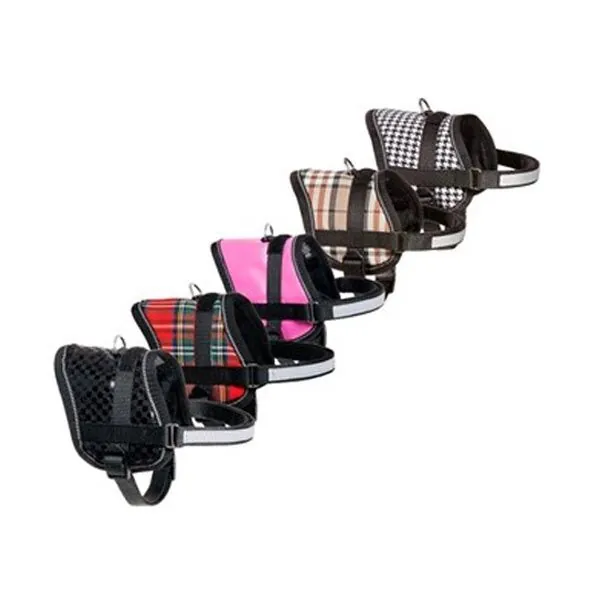 Eeny Mini Köpek Göğüs Tasması XS (26-35 cm) Siyah - 2